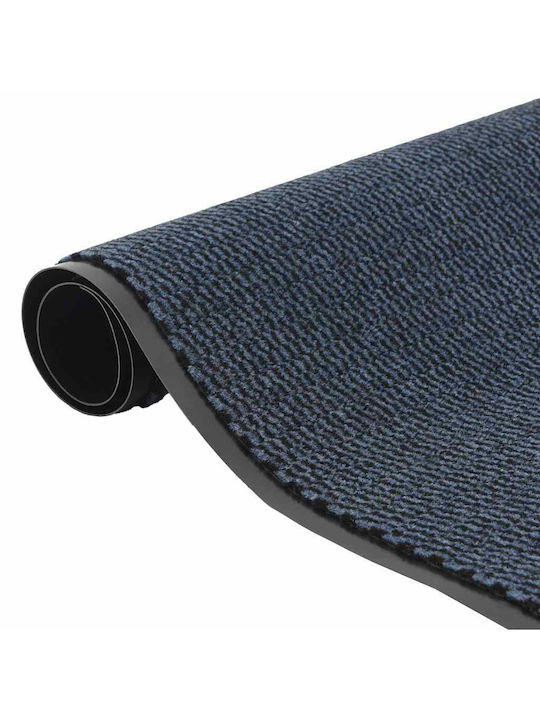 vidaXL Πατάκι Εισόδου Αντιολισθητικό Μπλε 60x150εκ.