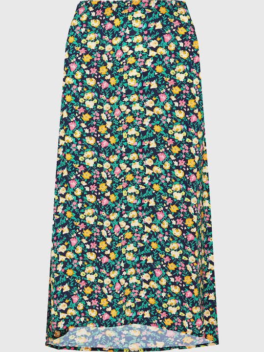 Midi Φούστα Floral Φλοράλ