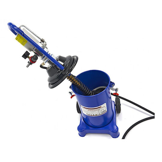 Pompa pneumatică de unsoare portabilă cu aer pe roți 12l 300-400bar Hbm