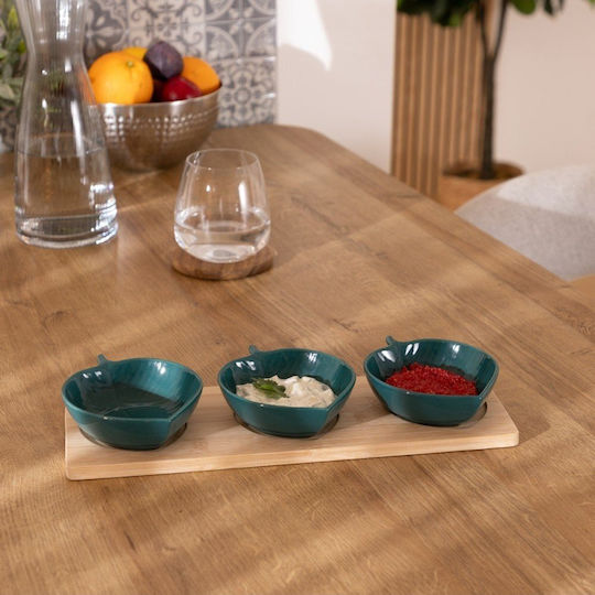 Atmosphera Hölzernes Ordnungshüter 3 Schlitze Grün Ø11.5cm W32xL11.5cm 1Stück Atmosphera Hölzernes Ordnungshüter 3 Schlitze Grün Ø11.5cm W32xL11.5cm 1Stück