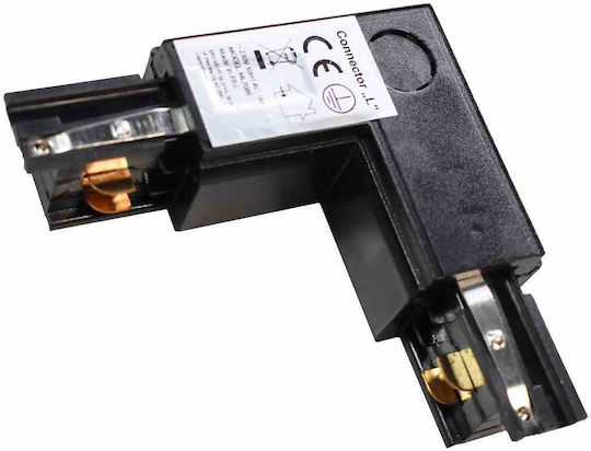 Eko Light Σύνδεσμος Ράγας για Σποτ Μαύρος 1845
