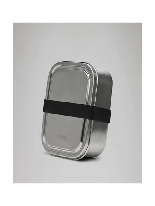 Rains Lunchbox Inox Silber 6x13cm 1Stück