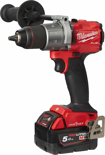 Milwaukee M18 FPP2T2-502X Set Impact Drill Driver & Impact Screwdriver 18V with 2 Batteries 5Ah and Case