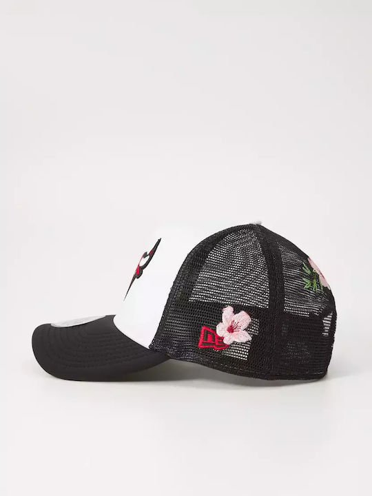 Регулируема шапка Chicago Bulls NBA Flower Black 9forty A-frame Trucker