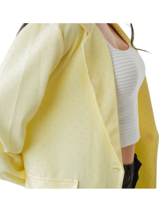 Silia D Женски Сако Yellow skk-25-2454 (ylw)