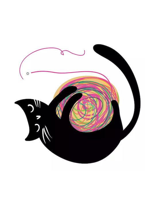 Joyful Cats Wall Stickers 54124