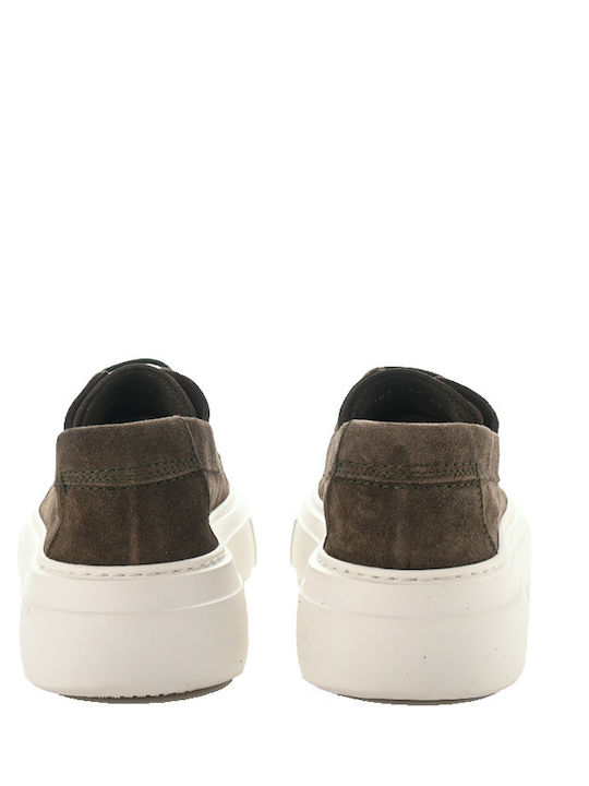 Men's Suede Moccasins Green