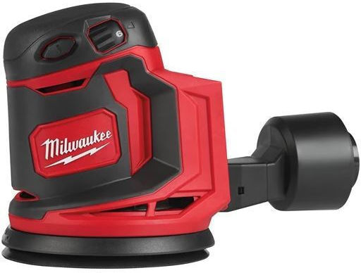 Milwaukee M18 BOS125-502B Battery Powered Eccentric Sander 125mm Battery 18V 2x5Ah with Speed Control and with Suction System 4933464229