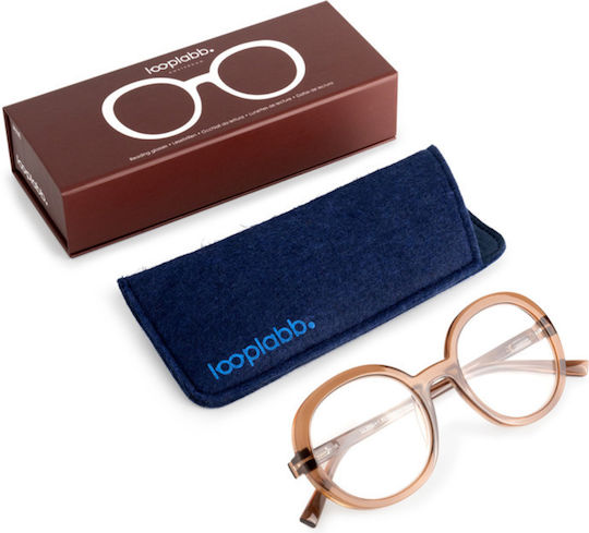 Looplabb Ochelari de citit +1.00 în culoarea Maro