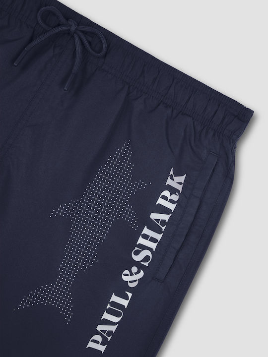 Men's Swimwear Shorts Blue with Patterns