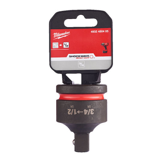 Milwaukee Αντάπτορας με Υποδοχή 3/4'' και Έξοδο 1/2''