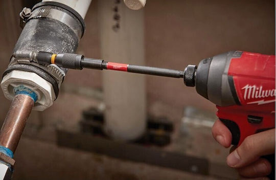 Milwaukee Adapter with Socket HEX and Output Bit Holder