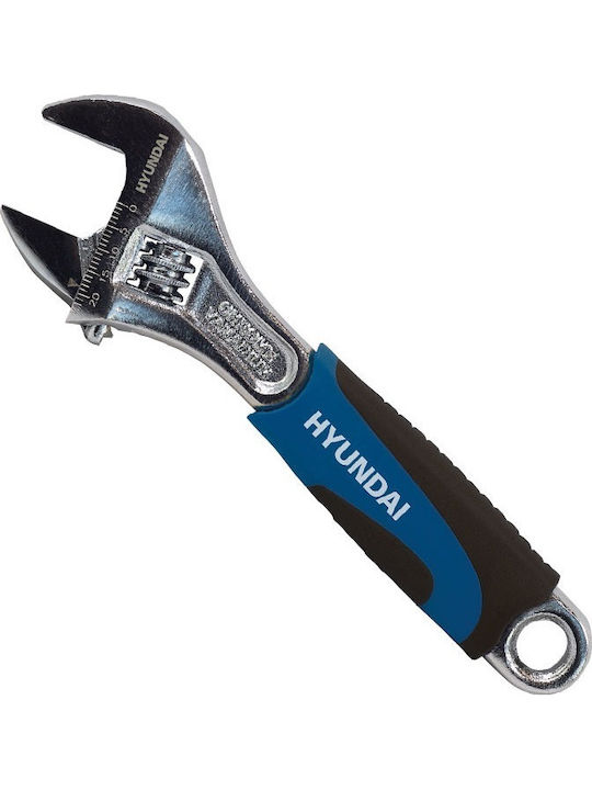 Hyundai French Wrench with Adjustable Opening 20mm and Anti-Slip Handle