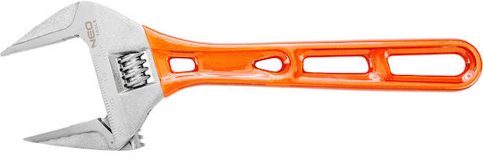 Neo Tools Γαλλικό Κλειδί Μήκους 205mm με Άνοιγμα Σιαγόνων έως 32mm και Αντιολισθητική Λαβή