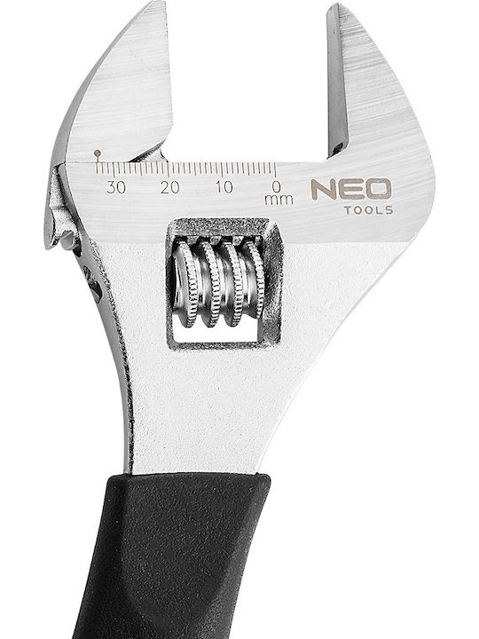 Neo Tools French Wrench with Adjustable Opening 32mm and Anti-Slip Handle 250mm