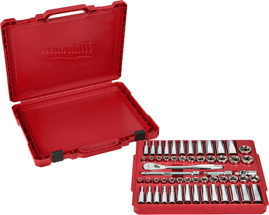 Milwaukee Set Ratchet 3\8" 56pcs