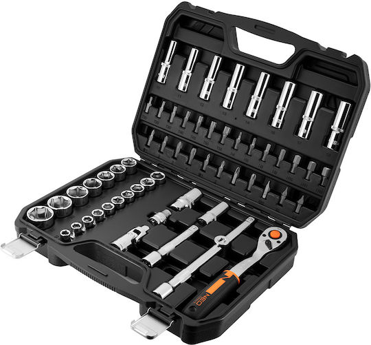 Neo Tools Καστάνια με Καρυδάκια 1\2" 58τμχ