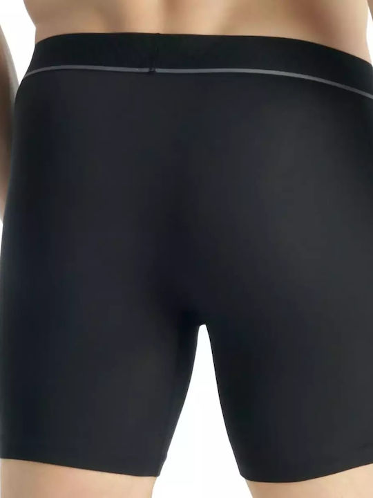 Flex Herren Boxershorts Schwarz 3Packung