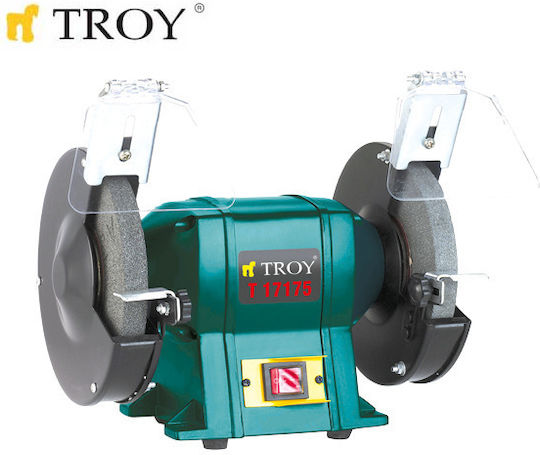 Troy Cu roți duble Ø125 17175-Τ cu Putere 180 Watt