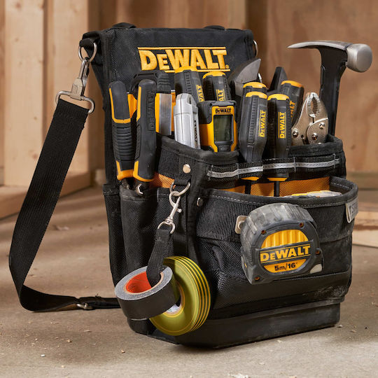 Dewalt TSTAK Τσάντα Χειρός Τροχήλατη Ανοιχτού Τύπου Αδιάβροχη Μαύρη