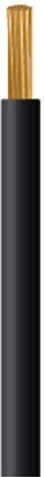 Eurolamp Power Cord Type NYAF With Cable Properties 1x16mm² In Black Colour 1m
