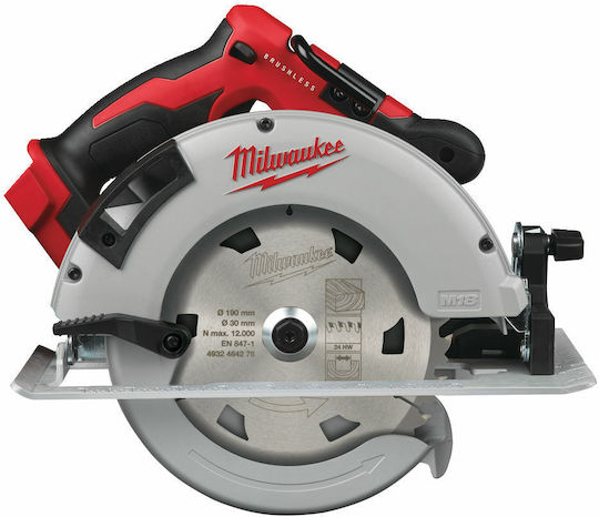 Milwaukee M18 BLCS66-0X Δισκοπρίονο 18V Solo με Σύστημα Αναρρόφησης