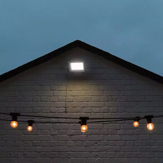 V-TAC Στεγανός Προβολέας LED 50W Ρυθμιζόμενο Λευκό IP65