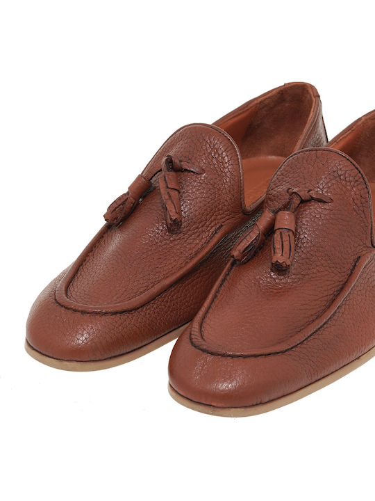 Men's Leather Loafers Tabac Brown