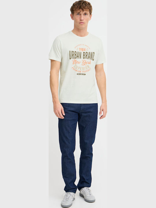 T-shirt Εκρου