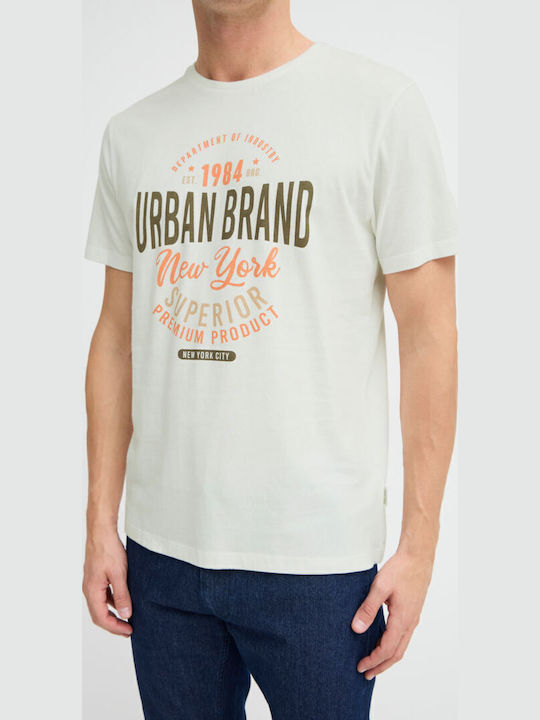 T-shirt Εκρου