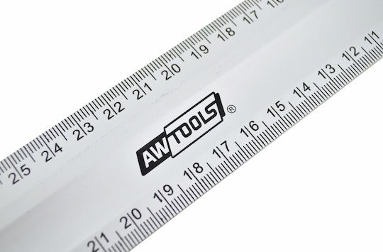 AWTools Γωνιόμετρο Μαραγκών Αλουμινίου Μήκους 40εκ.