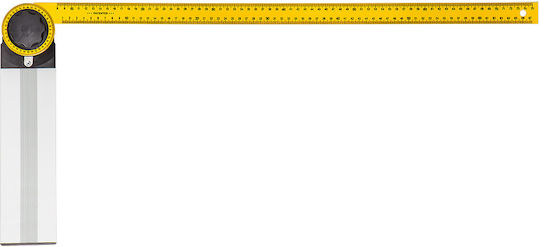 Topex Electricians Aluminum Angle Ruler Length 75cm with Protractor