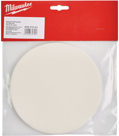 Milwaukee 4932373163 Филцов диск за полиране 150 мм Mw