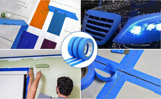 Rosfix Markierungsband 45 mm x 50 m Professionell Blau