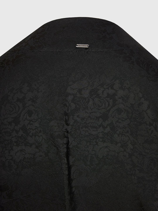 Damen Kimono Schwarz