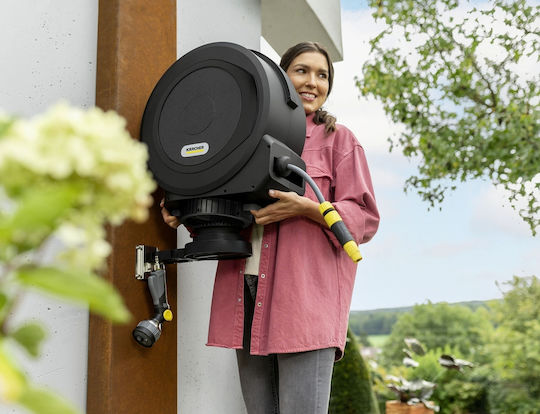 Karcher Hbx 4.20 Automatic Wall Mounted Garden Hose Box with 20m Hose