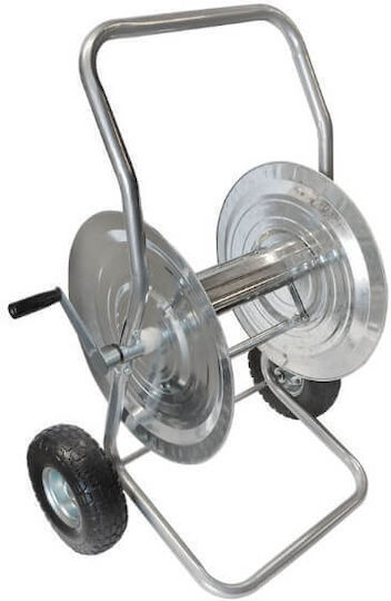 Hyundai 182A2 Wheeled Garden Hose Box for Hose Up to 100m with Rewind Handle