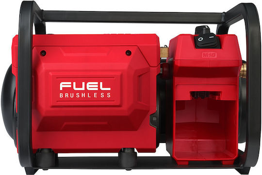 Milwaukee M18 FUEL FAC-0 Κομπρεσέρ Αέρος 68dB με Αεροφυλάκιο 7.6lt