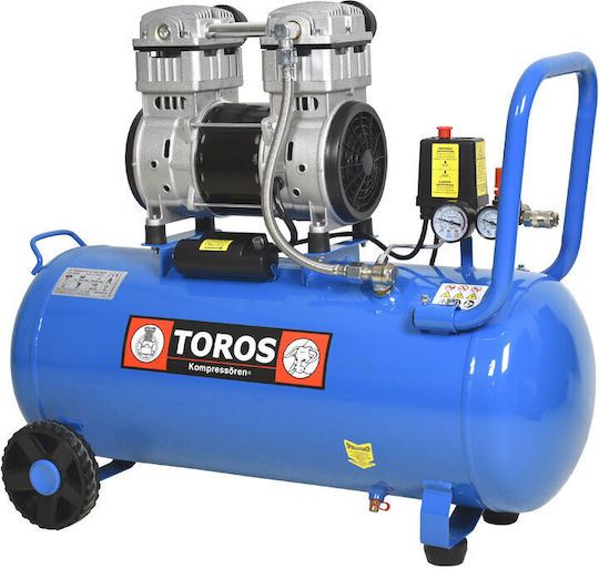 Toros Oilfree Въздушен компресор 79дБ с Мощност 2к.с 602088
