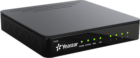 Yeastar P520 On-premise/cloud Ip Pbx Telephony System 10/20