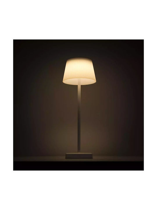 Century Desktop Outdoor Floor Lamp 4W with Warm White Light IP54 White