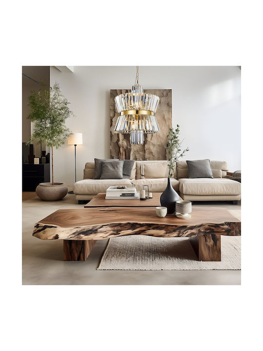 Eko Light Πολυέλαιος Διάφανος 2353