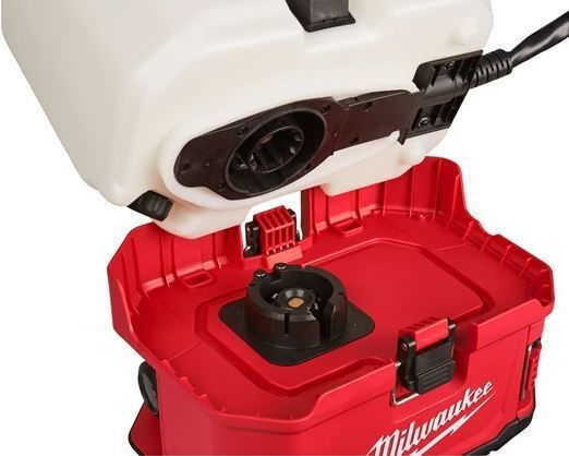 Milwaukee M18 BPFP-CST Pressure Sprayer 18V Solo Battery with Capacity 15lt in White color