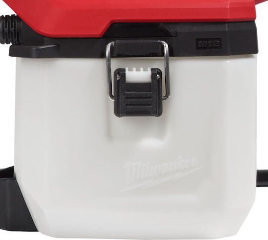 Milwaukee M12 BHCS3L-201 Ψεκαστήρας Προπιέσεως 12V με Μπαταρία 2Ah με Χωρητικότητα 3.7lt 5.5bar