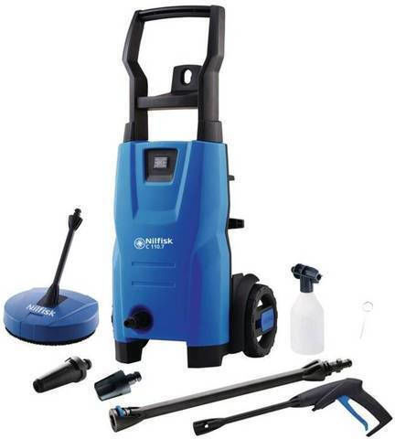 Nilfisk C 110.7-5 PC X-TRA Mașină de spălat cu presiune Electricitate 1400W cu Presiune 110bar și Pompa metalică