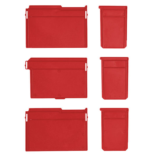 Milwaukee Packout Tool Compartment Organiser Adjustable Black 50.7x38.6x17cm