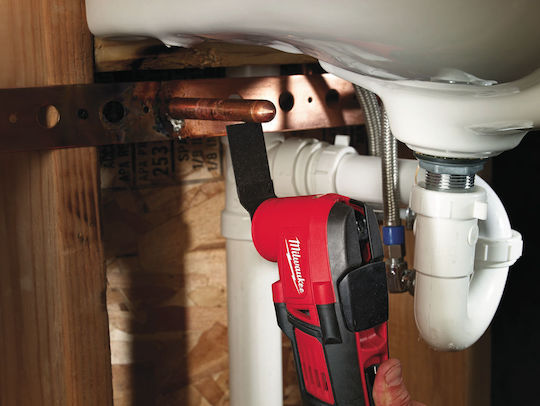 Milwaukee M18 BMT-421C Electric Oscillating Multi Tool 18V 2x4Ah with Speed Control 4933446210