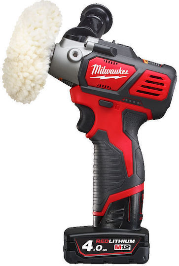 Milwaukee M12 BPS-421X Rotativ Lustruitor 12V 2x4Ah cu Control al Vitezei