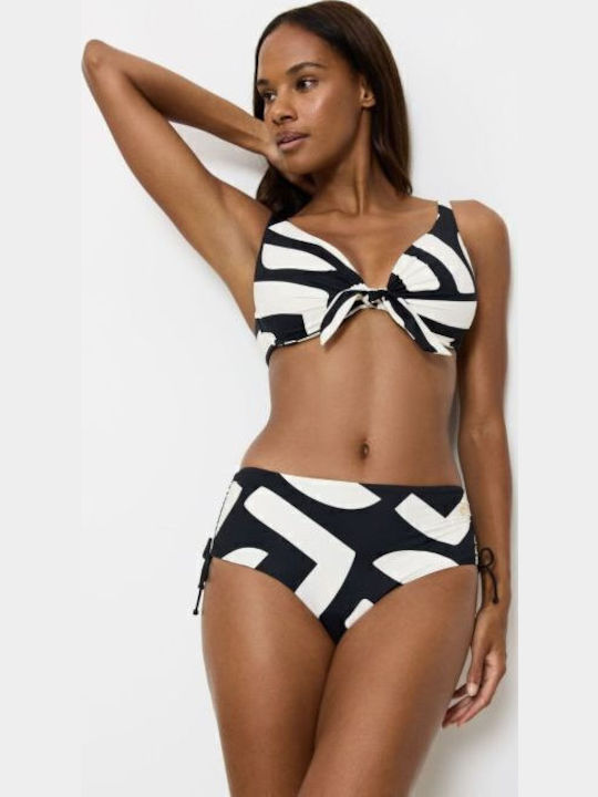 Allure Bikini Σουτιέν ΑΣΠΡΟΜΑΥΡΟ