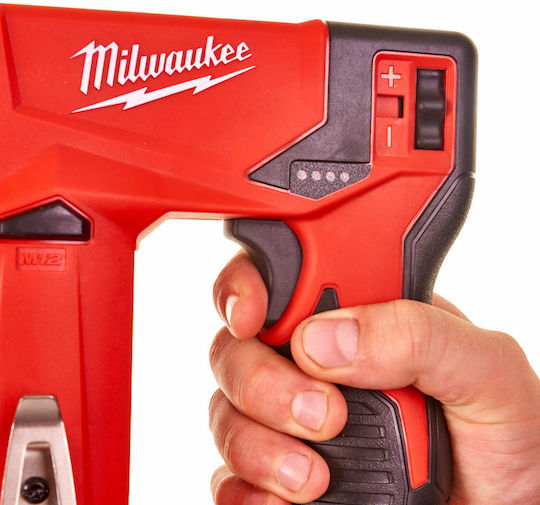 Milwaukee Battery Stapler Gun M12 BST-0 12V Solo for Staples